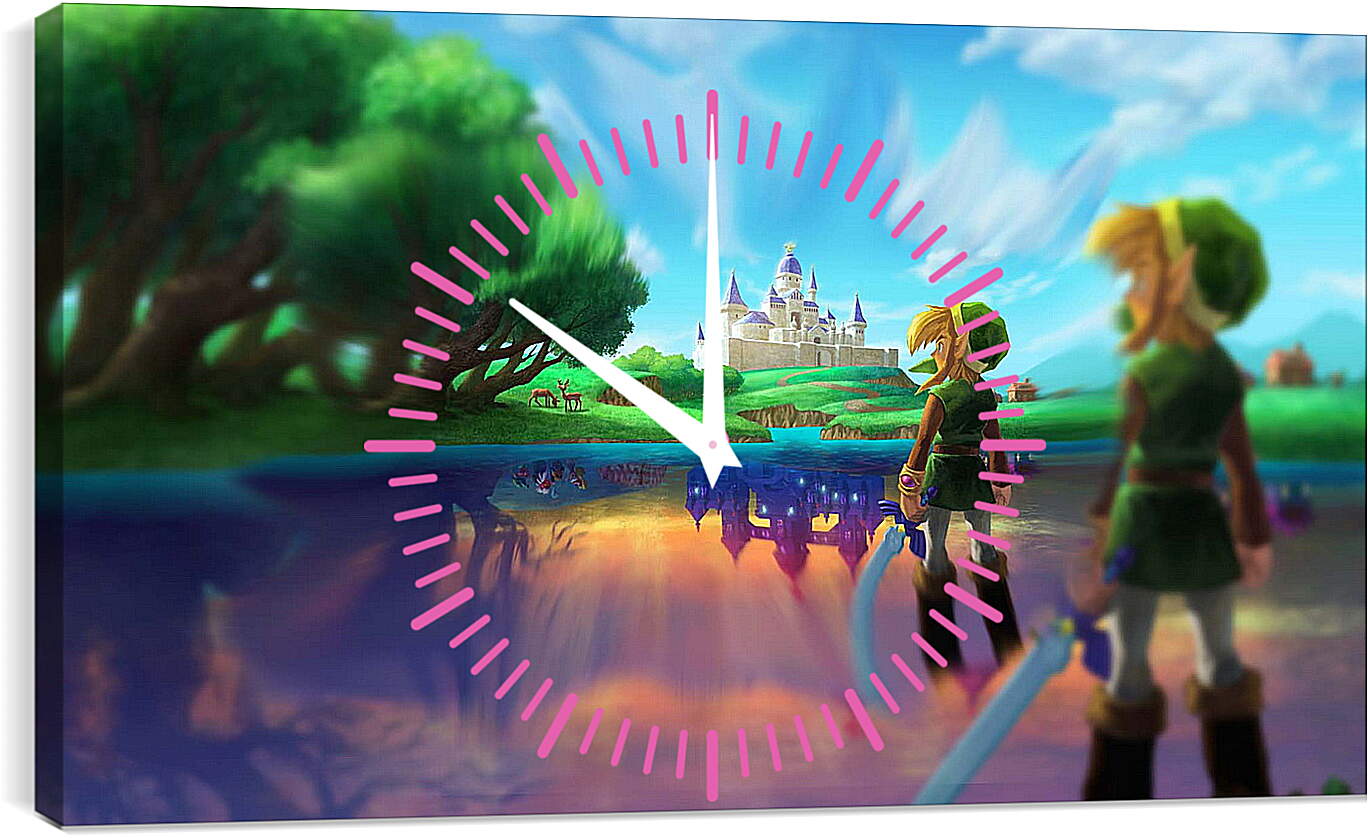 Часы картина - The Legend Of Zelda: A Link Between Worlds
