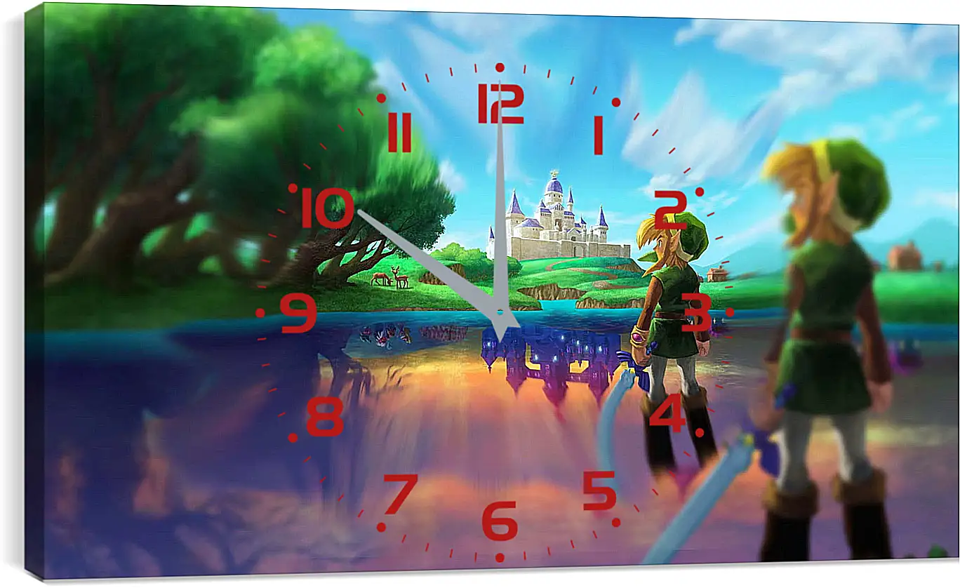 Часы картина - The Legend Of Zelda: A Link Between Worlds
