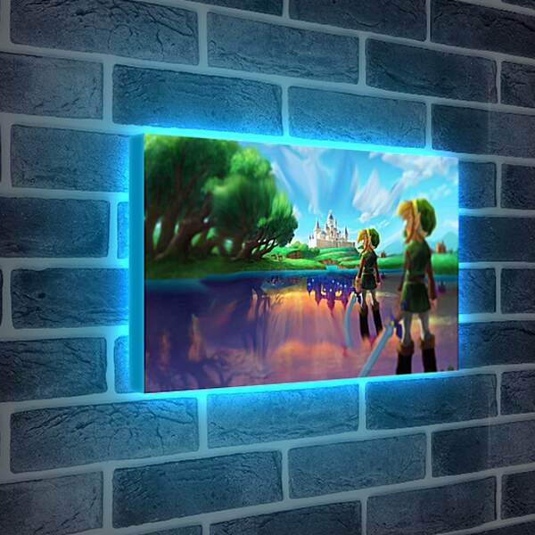 Лайтбокс световая панель - The Legend Of Zelda: A Link Between Worlds
