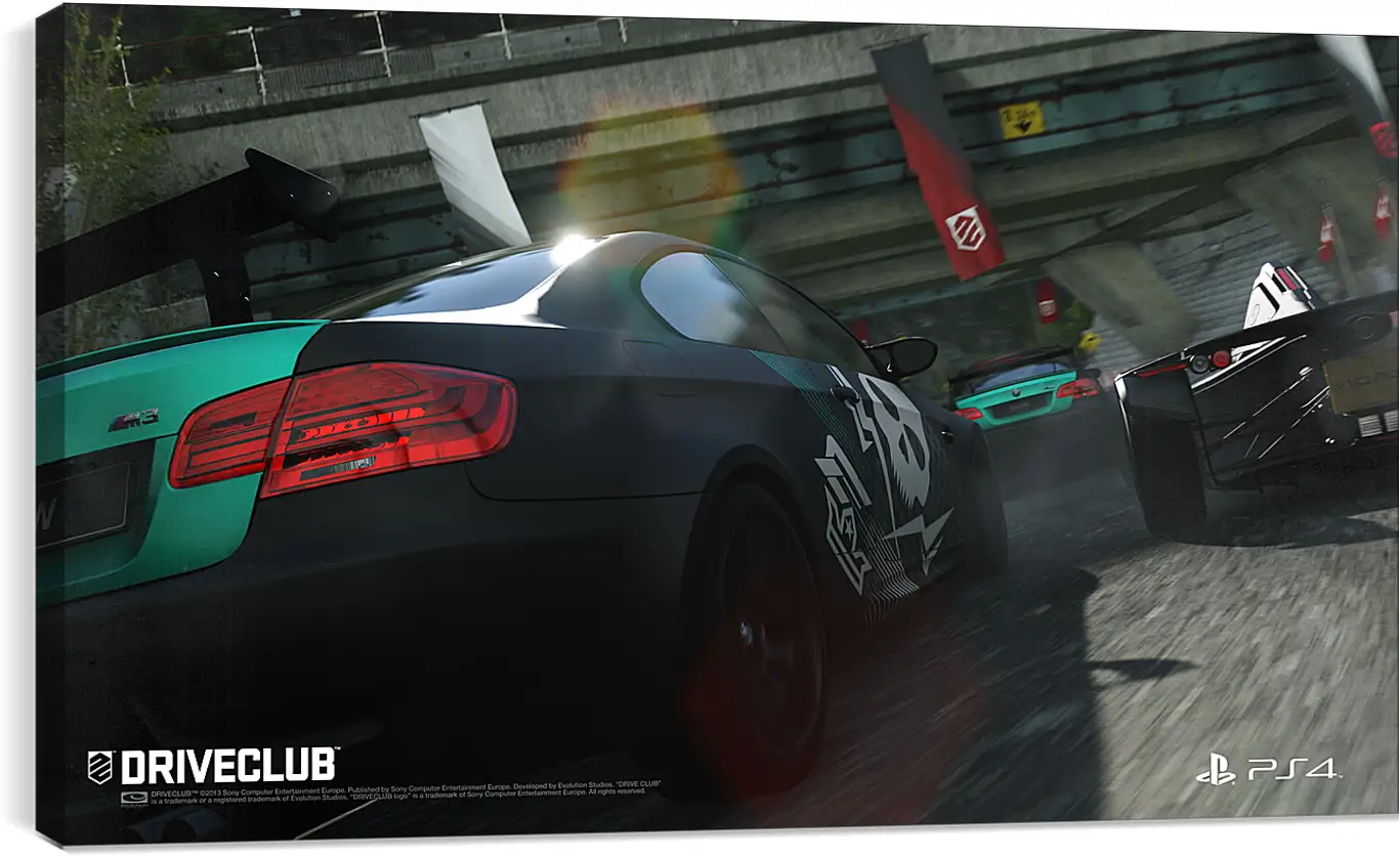 Постер и плакат - Driveclub
