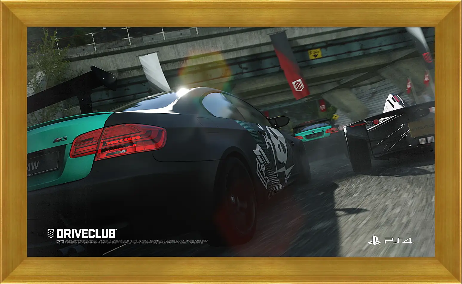 Картина в раме - Driveclub
