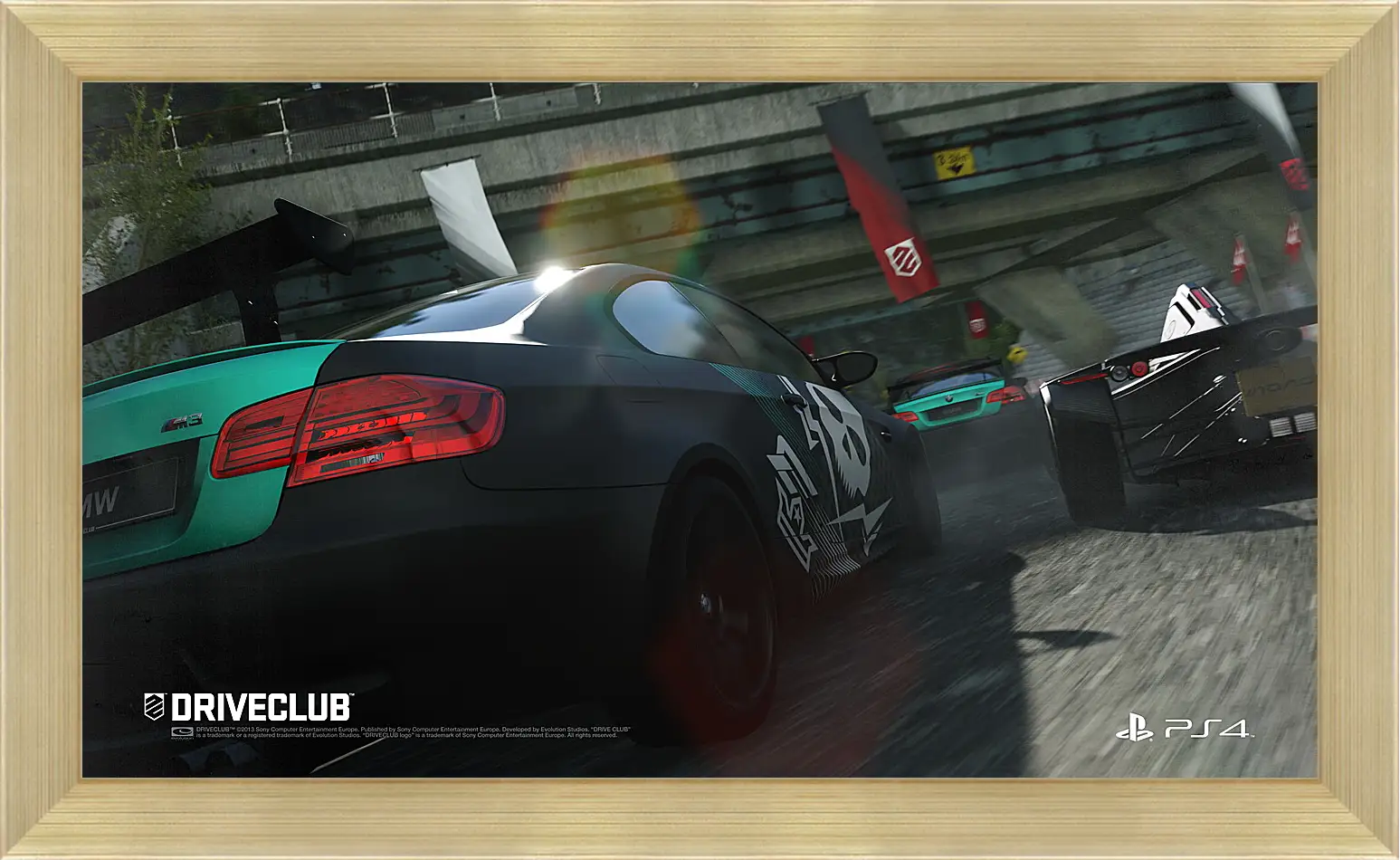 Картина в раме - Driveclub
