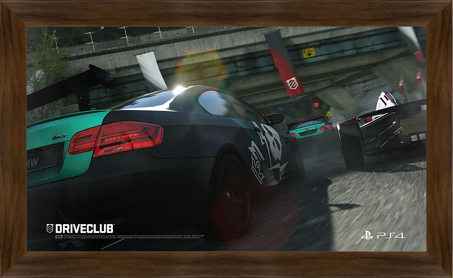 Картина в раме - Driveclub
