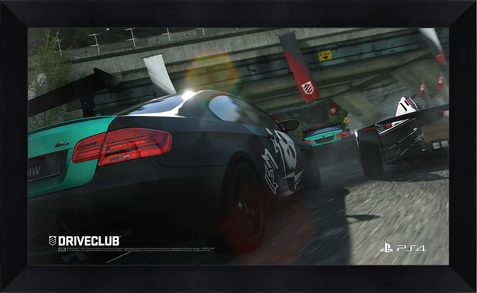 Картина в раме - Driveclub
