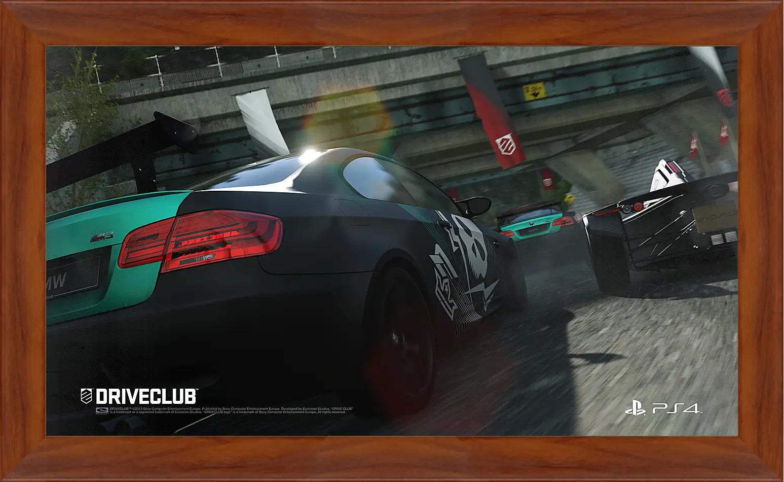 Картина в раме - Driveclub
