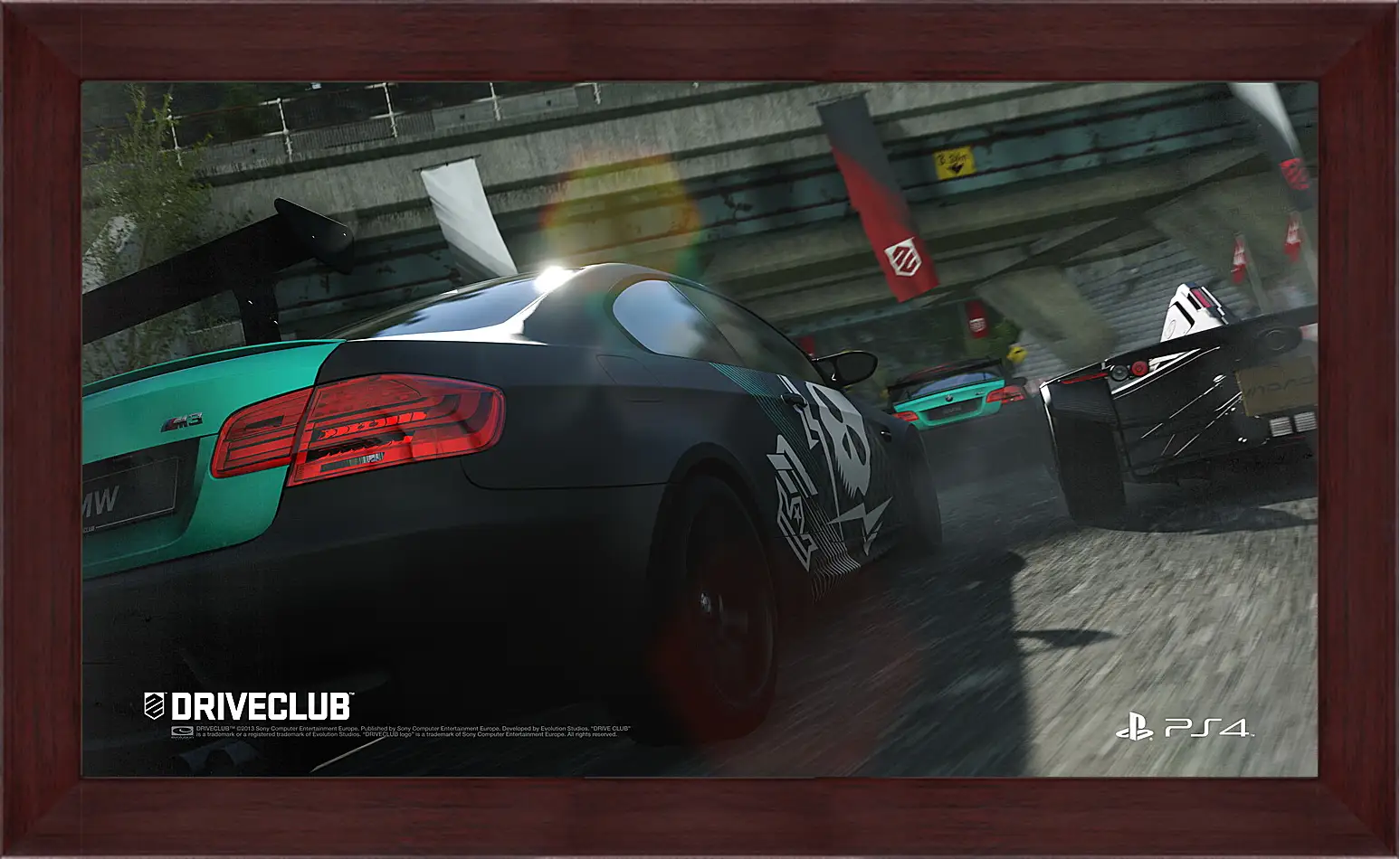 Картина в раме - Driveclub
