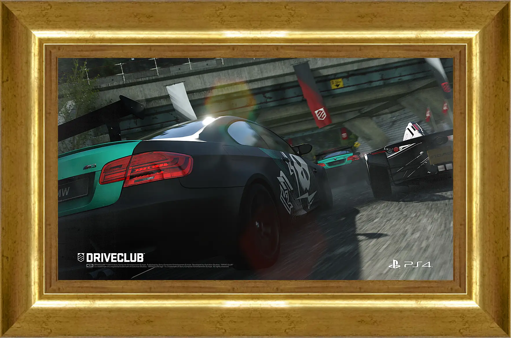 Картина в раме - Driveclub
