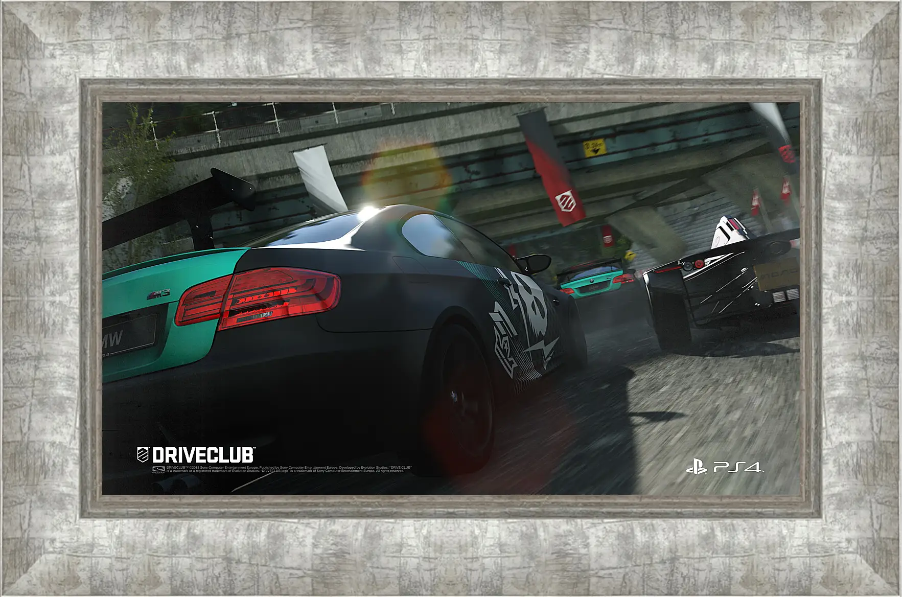 Картина в раме - Driveclub
