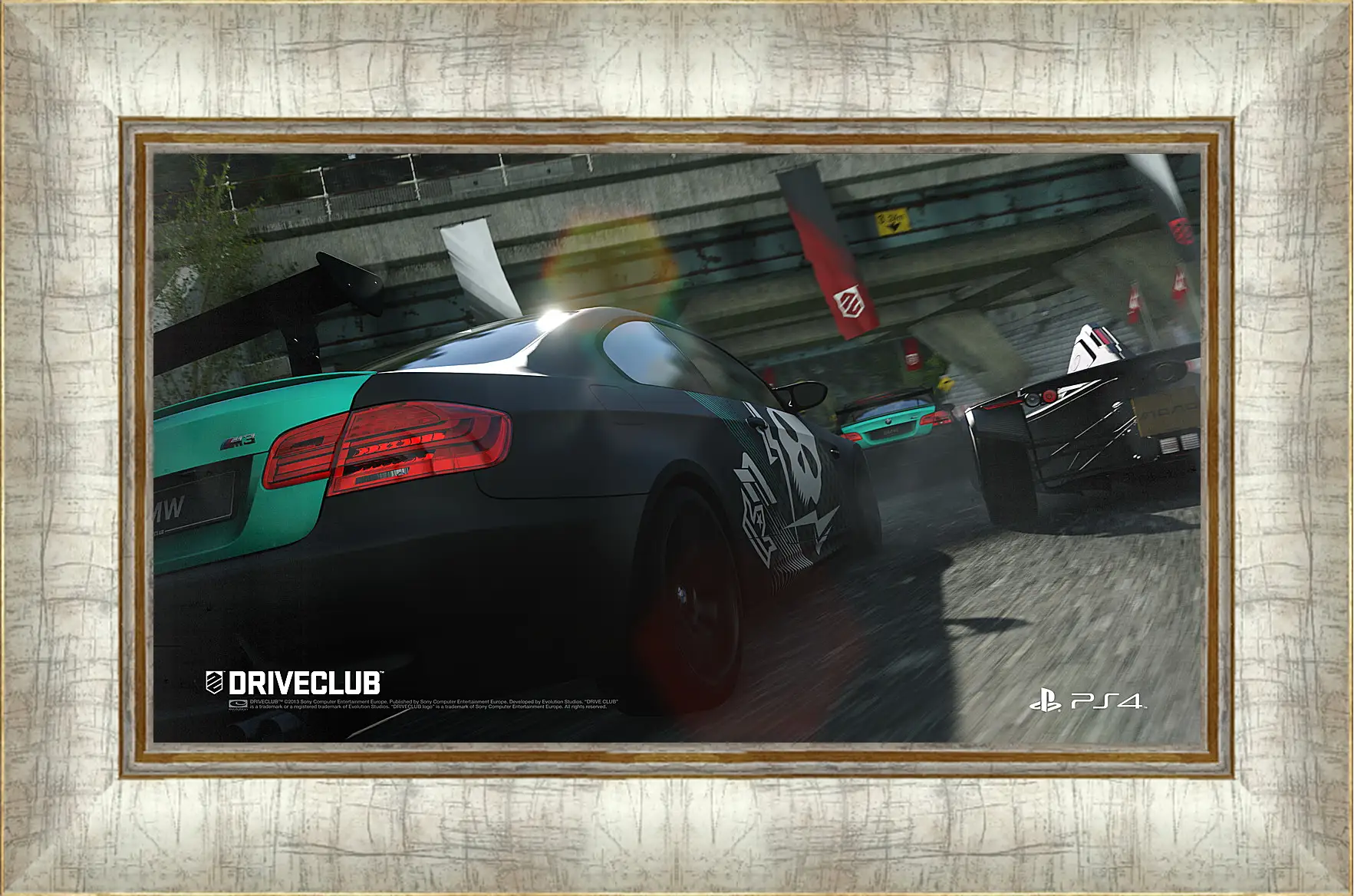 Картина в раме - Driveclub
