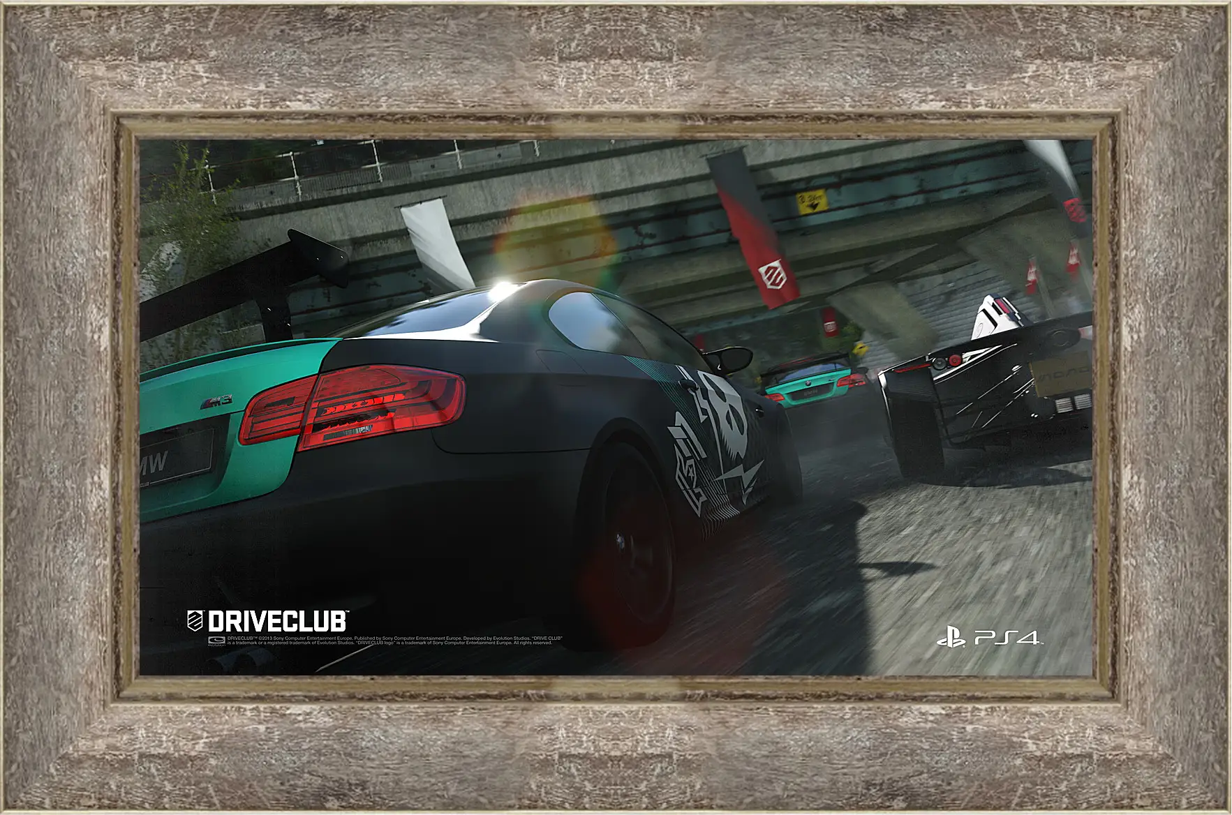 Картина в раме - Driveclub
