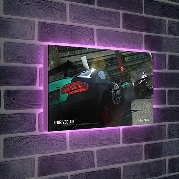 Лайтбокс световая панель - Driveclub
