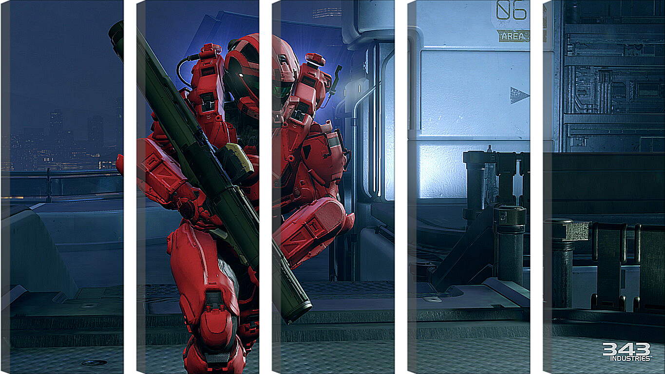 Модульная картина - Halo 5: Guardians