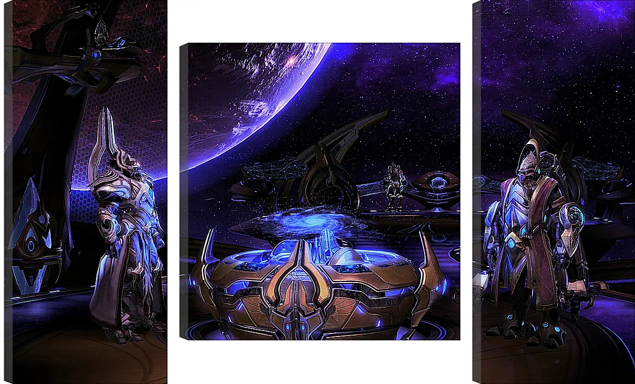 Модульная картина - StarCraft II: Legacy Of The Void