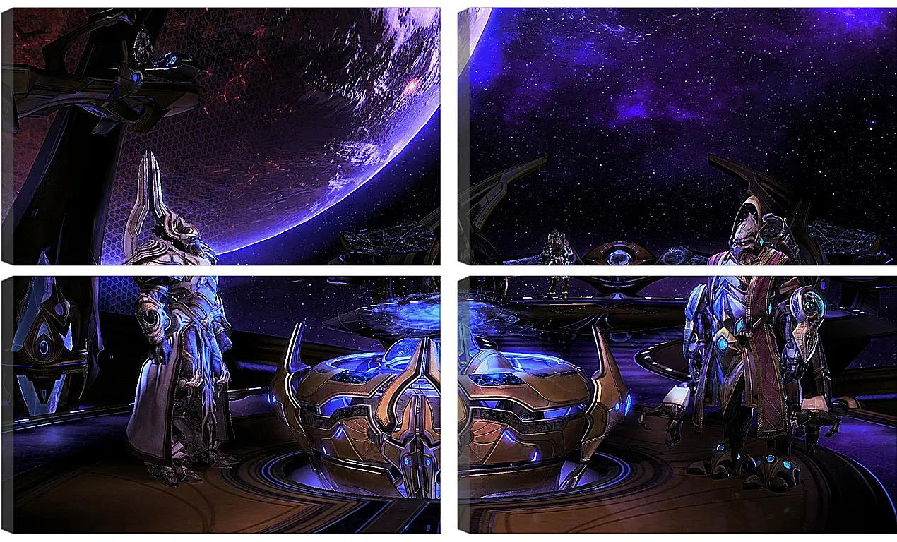 Модульная картина - StarCraft II: Legacy Of The Void