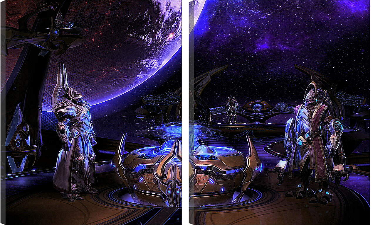Модульная картина - StarCraft II: Legacy Of The Void