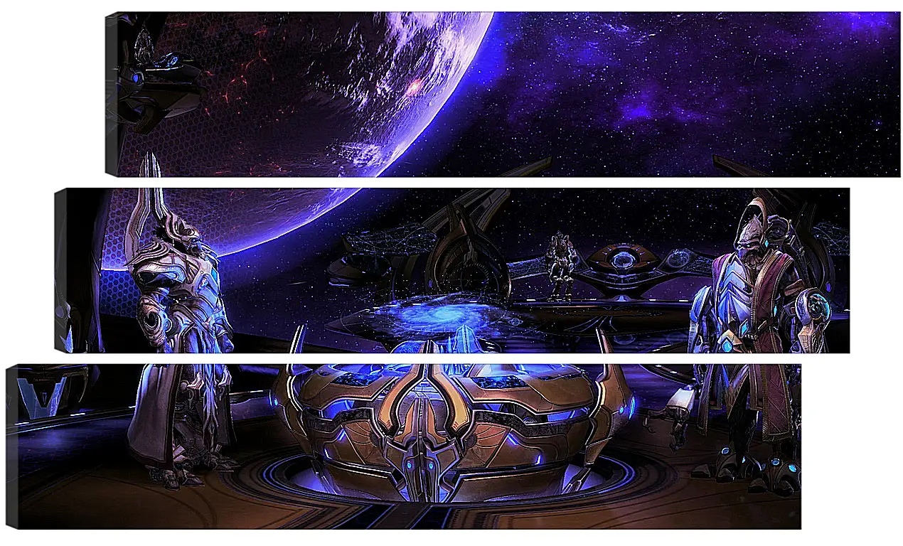 Модульная картина - StarCraft II: Legacy Of The Void