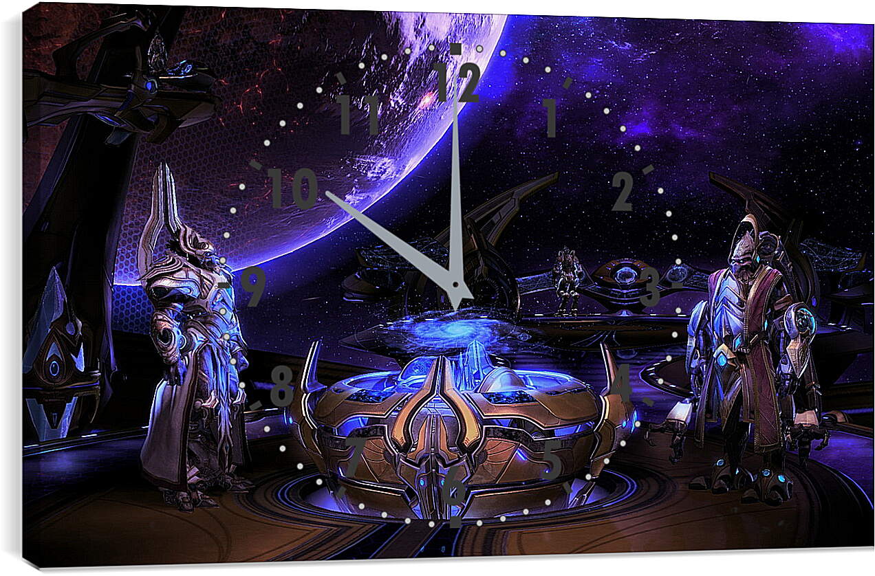 Часы картина - StarCraft II: Legacy Of The Void
