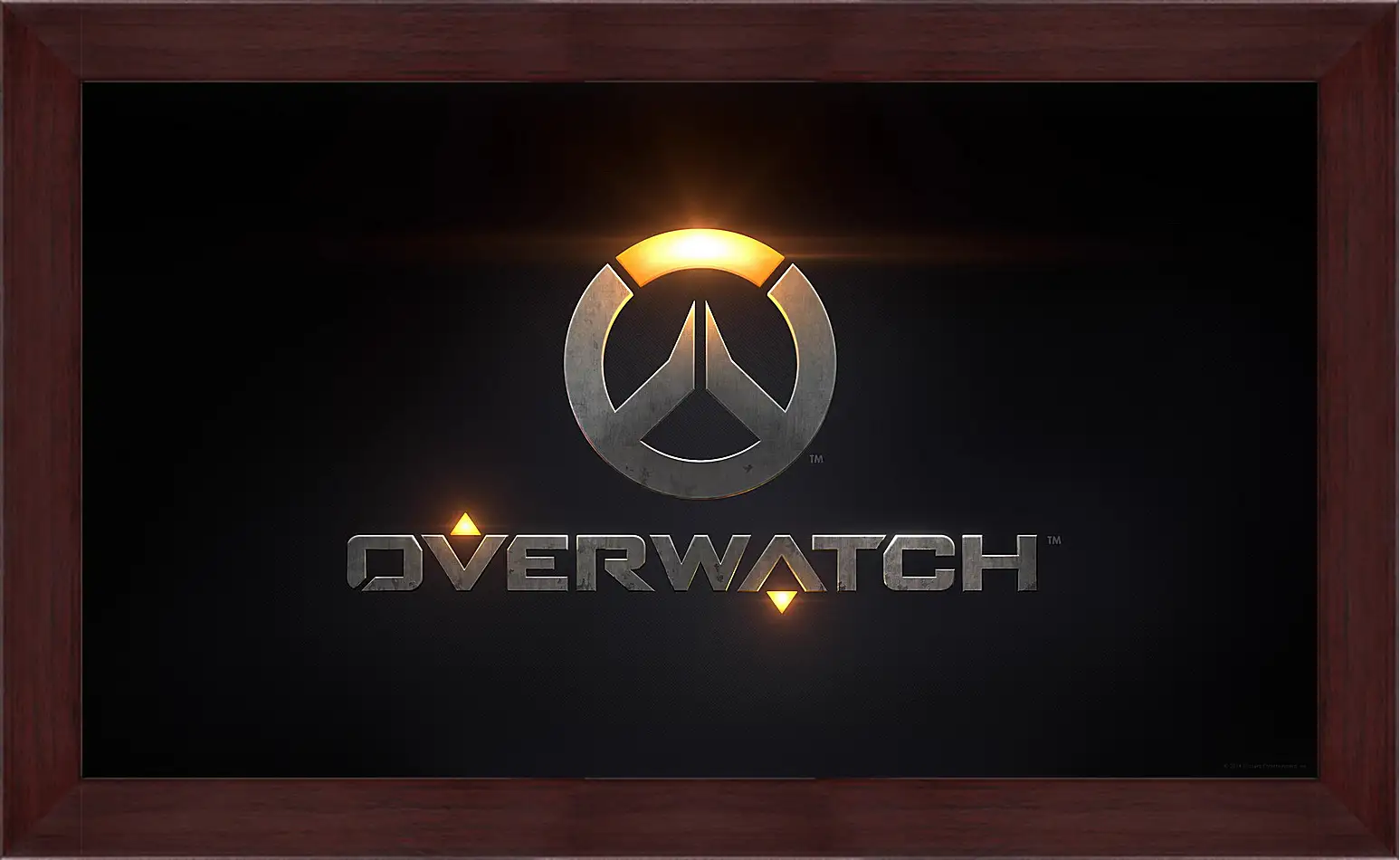 Картина в раме - Overwatch
