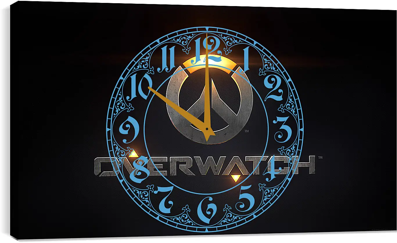 Часы картина - Overwatch

