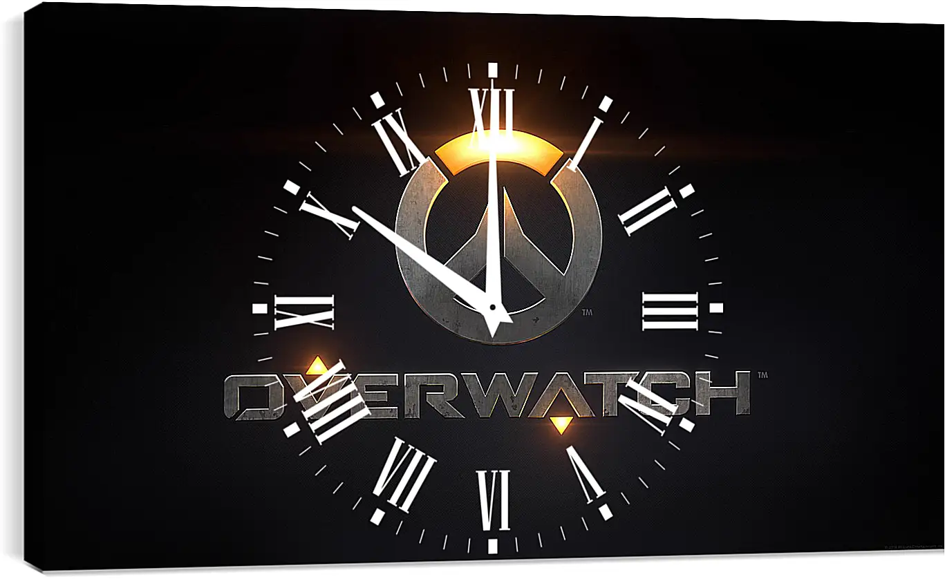 Часы картина - Overwatch
