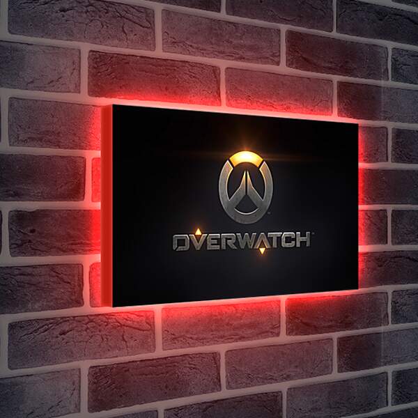 Лайтбокс световая панель - Overwatch
