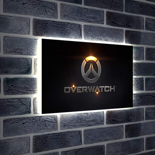 Лайтбокс световая панель - Overwatch
