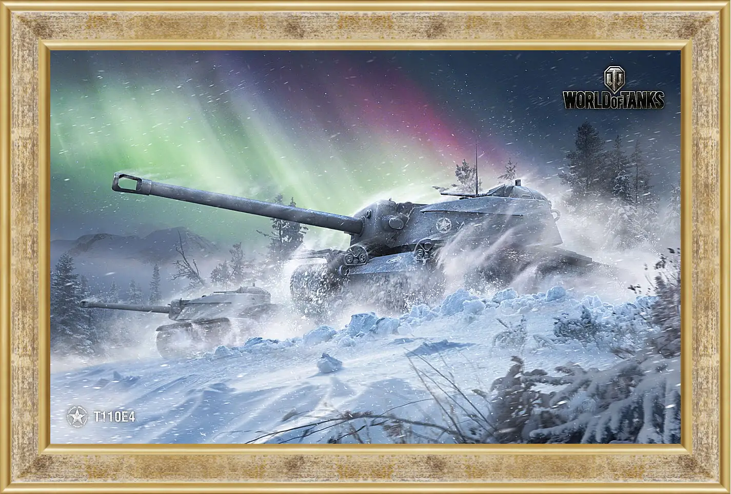 Картина в раме - World Of Tanks
