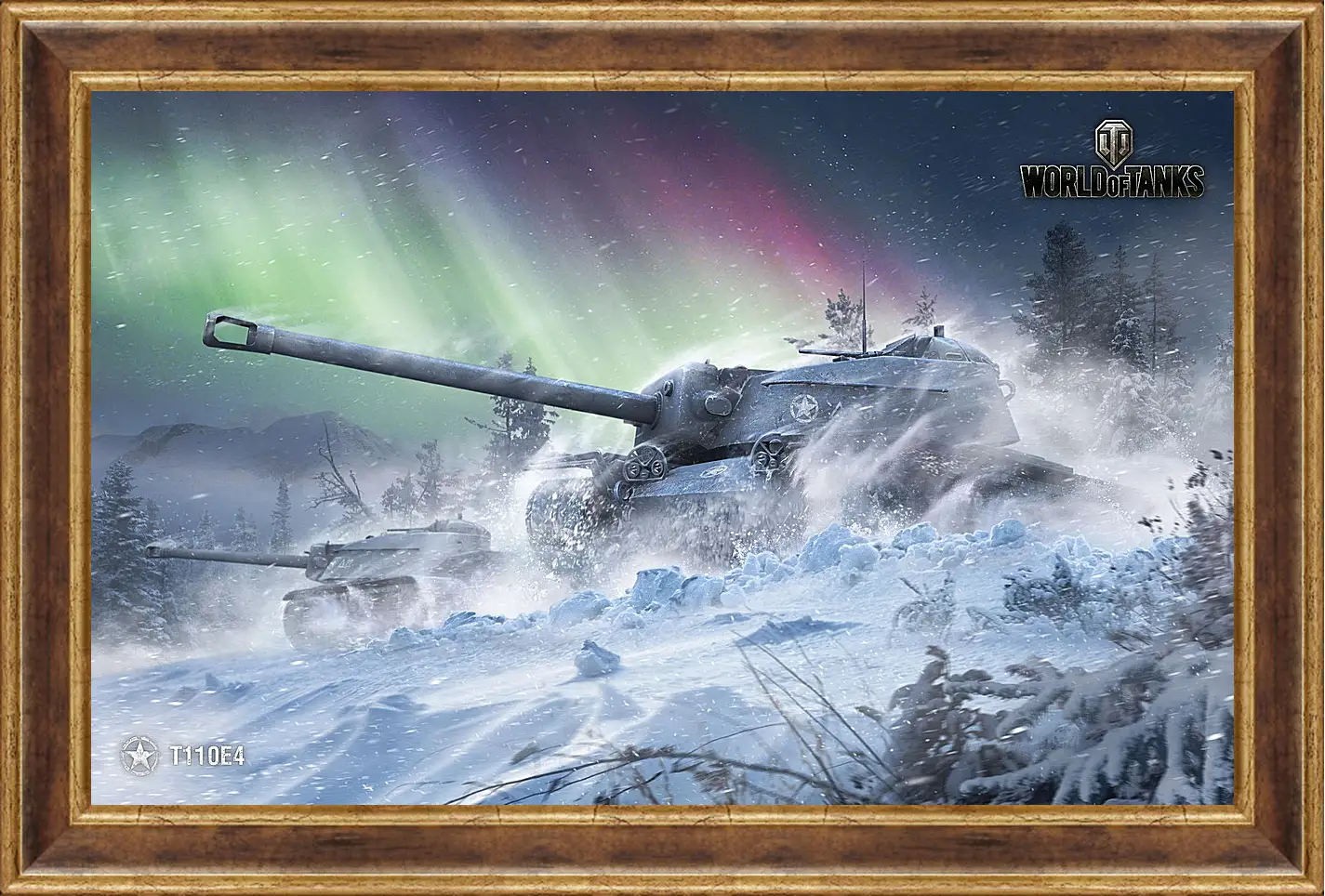 Картина в раме - World Of Tanks
