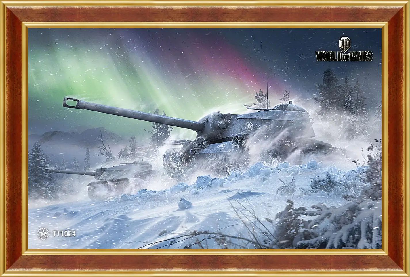 Картина в раме - World Of Tanks
