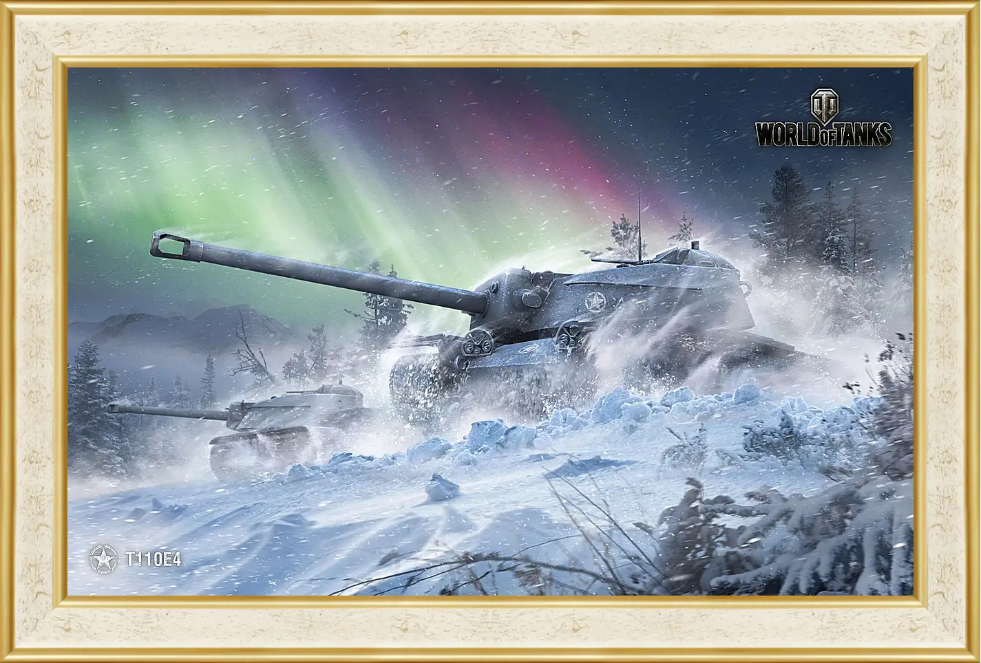 Картина в раме - World Of Tanks
