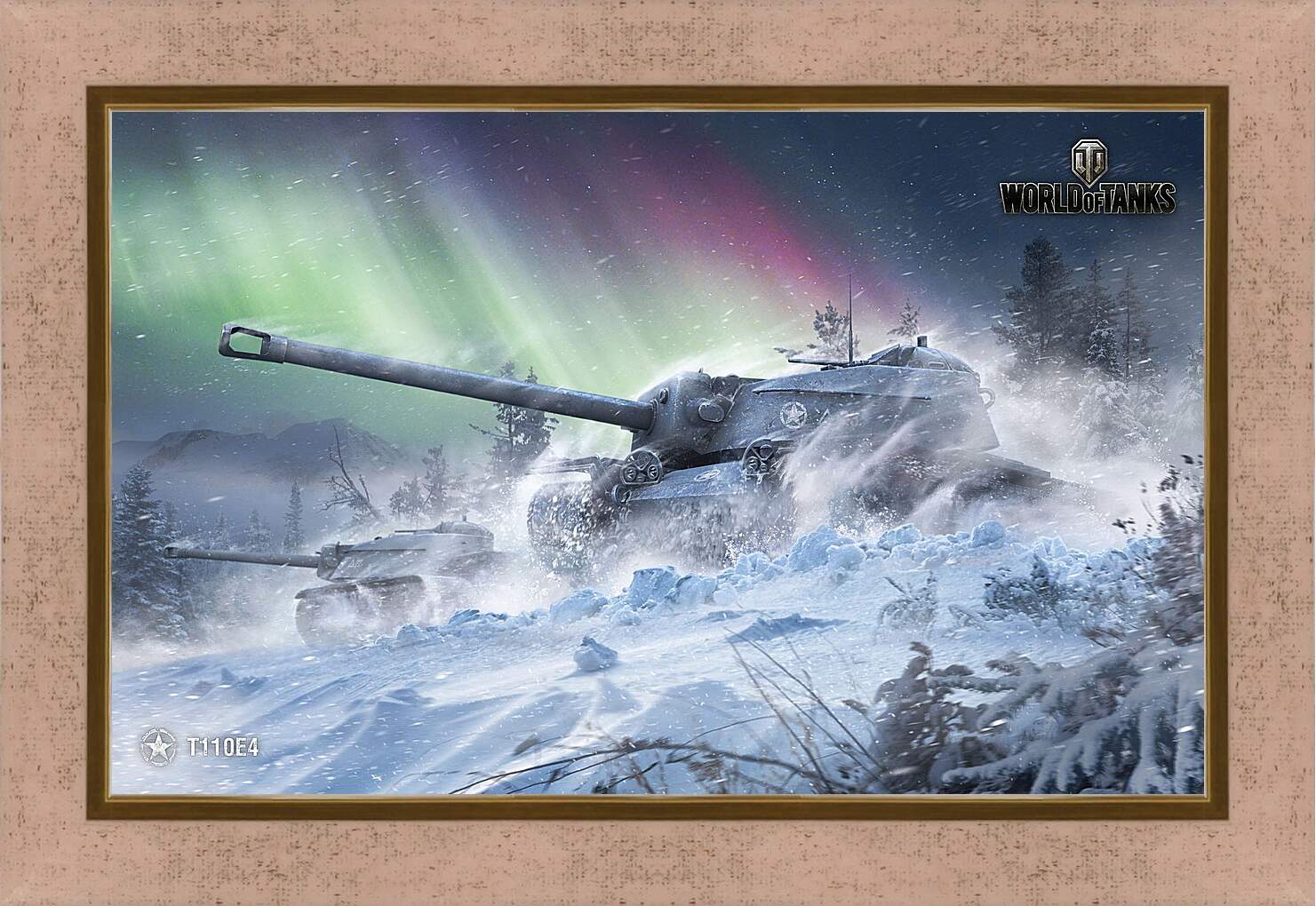 Картина в раме - World Of Tanks
