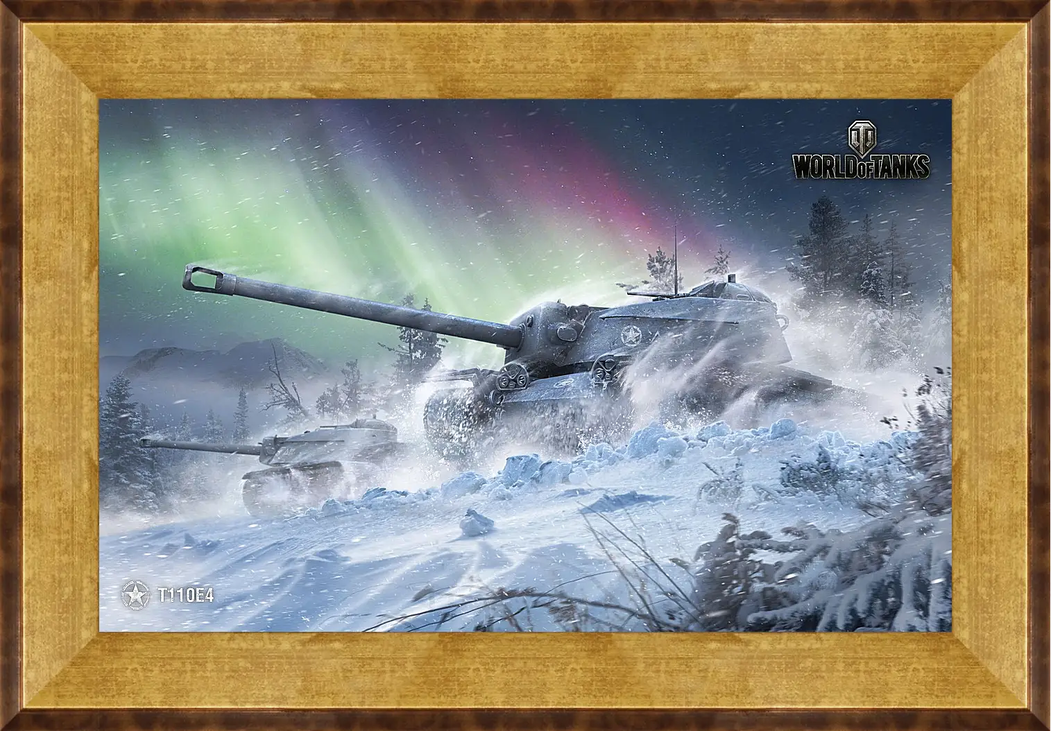 Картина в раме - World Of Tanks
