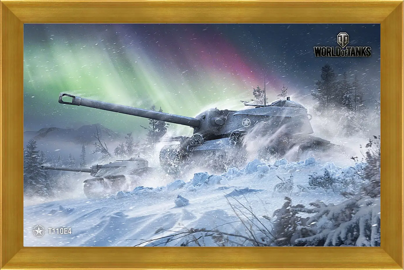 Картина в раме - World Of Tanks
