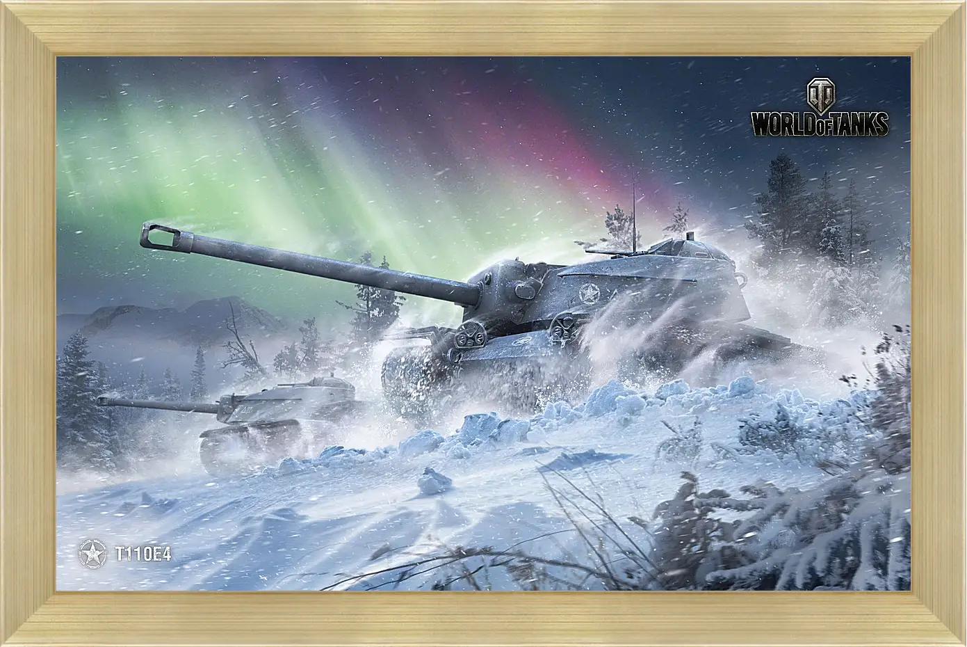 Картина в раме - World Of Tanks
