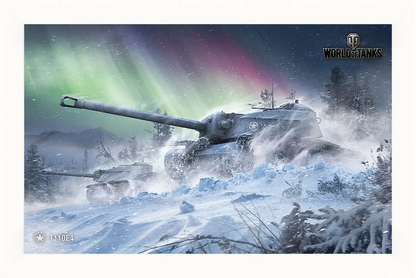 Картина в раме - World Of Tanks
