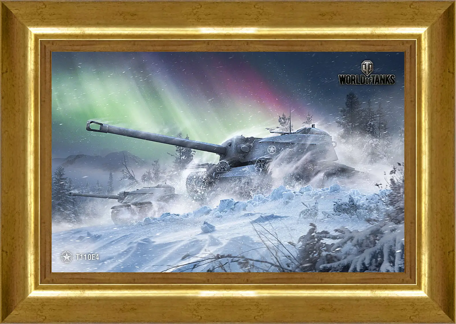 Картина в раме - World Of Tanks
