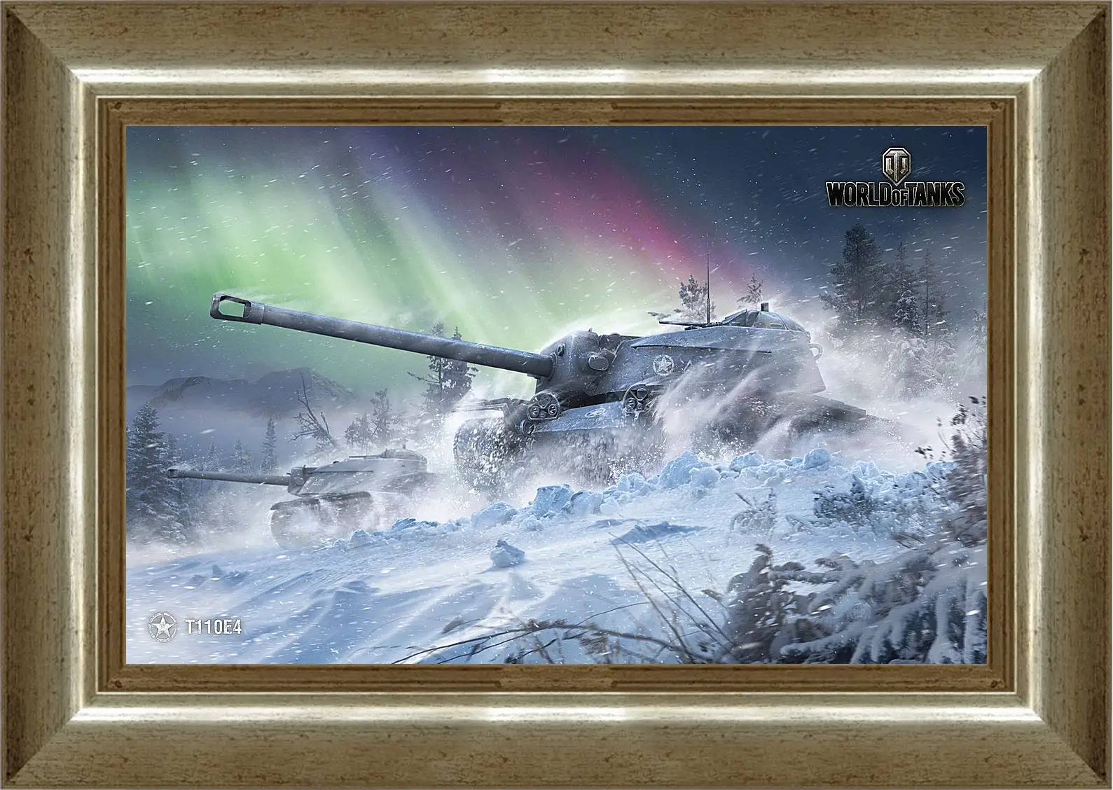 Картина в раме - World Of Tanks
