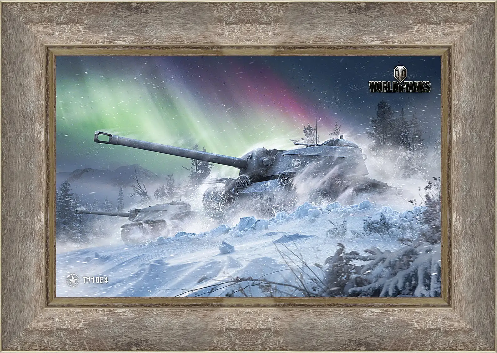 Картина в раме - World Of Tanks
