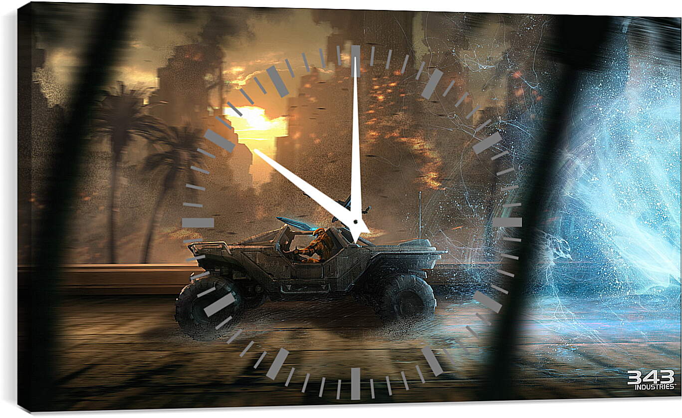 Часы картина - Halo: Spartan Strike