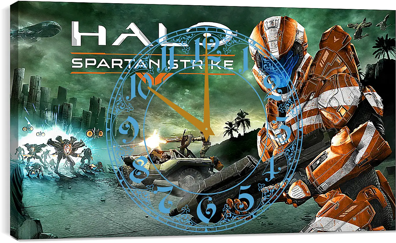 Часы картина - Halo: Spartan Strike