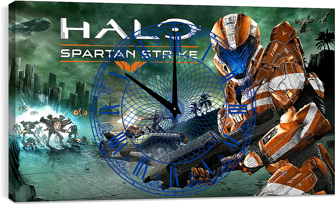 Часы картина - Halo: Spartan Strike