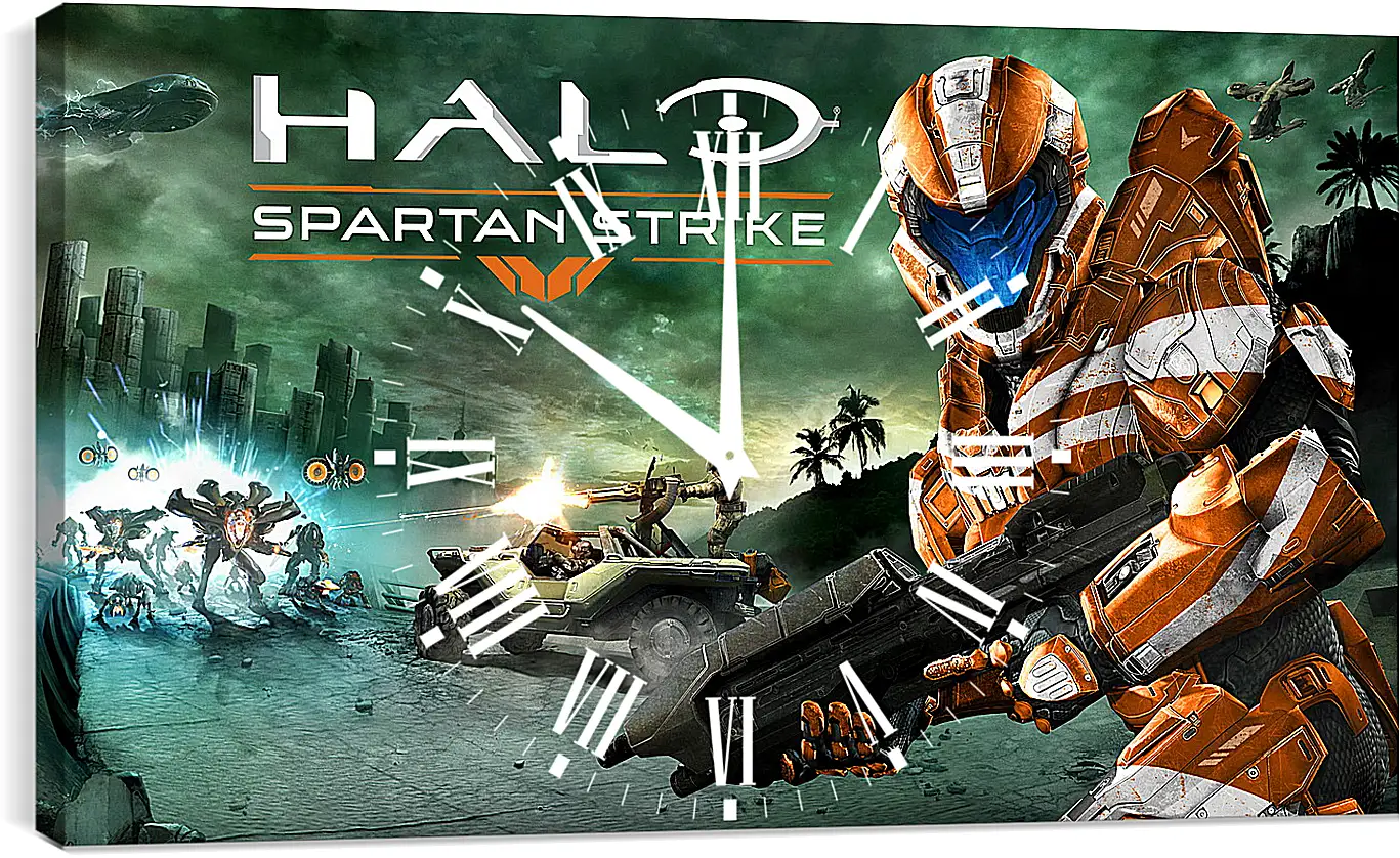 Часы картина - Halo: Spartan Strike