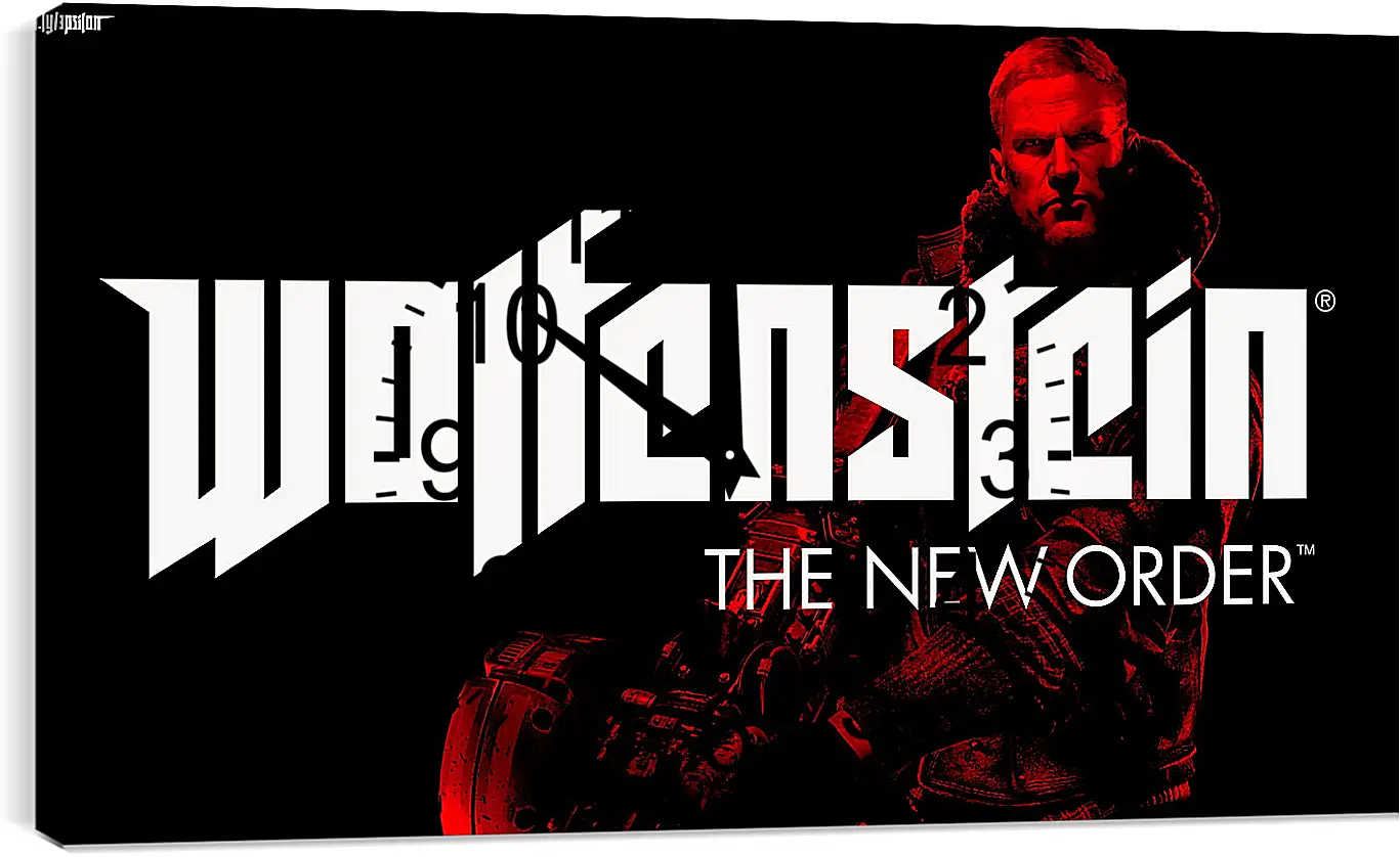 Часы картина - Wolfenstein: The New Order
