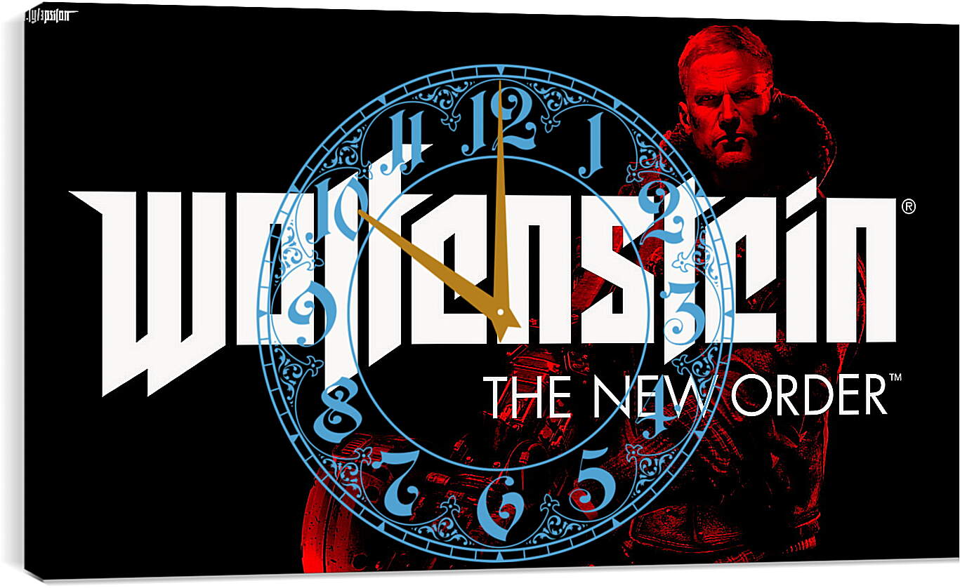 Часы картина - Wolfenstein: The New Order
