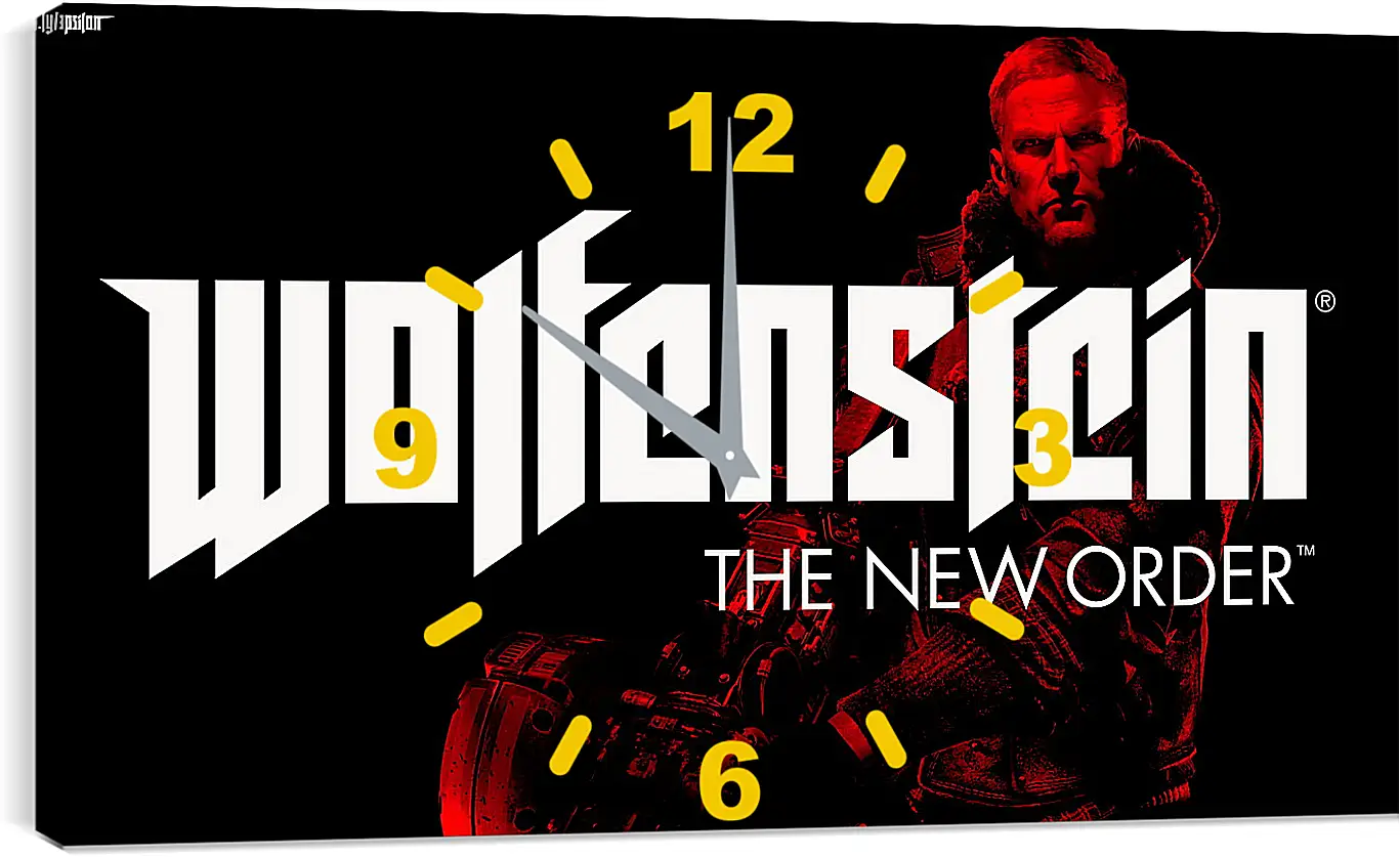 Часы картина - Wolfenstein: The New Order
