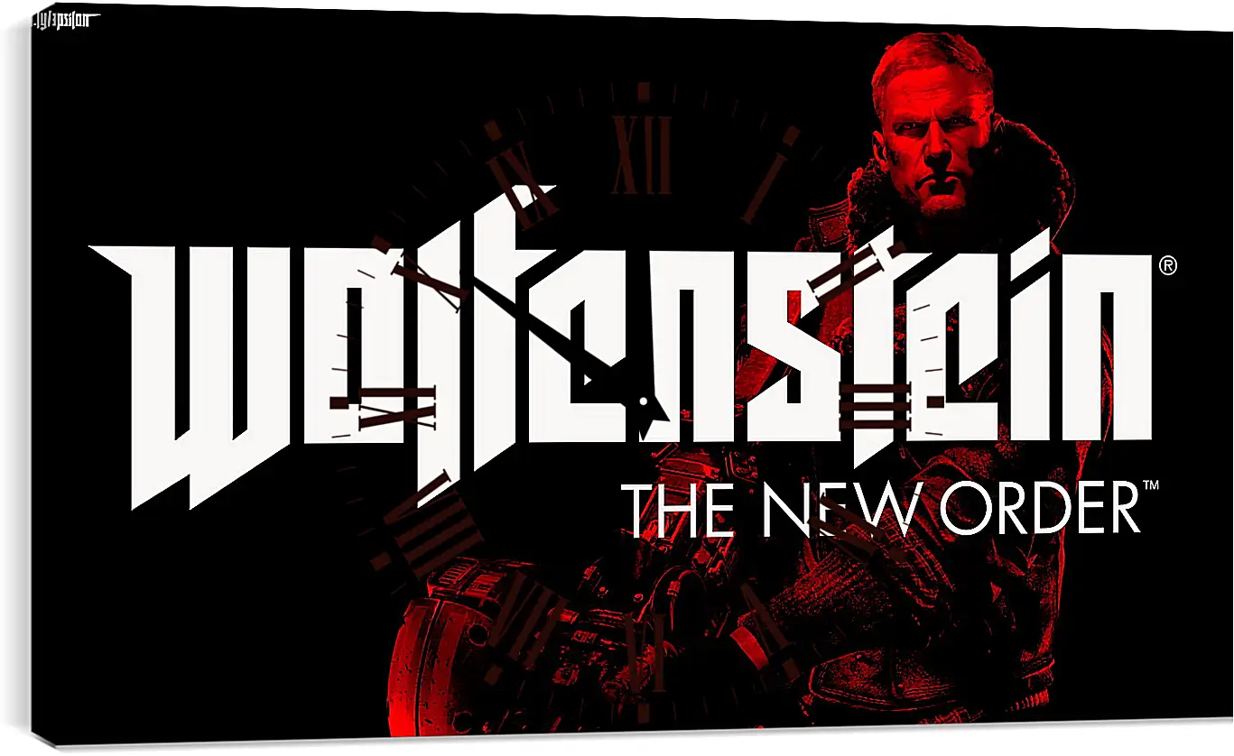 Часы картина - Wolfenstein: The New Order
