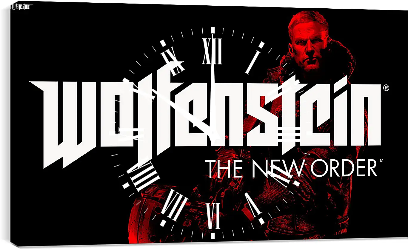 Часы картина - Wolfenstein: The New Order
