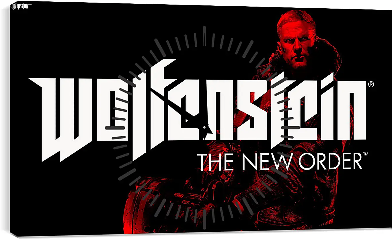 Часы картина - Wolfenstein: The New Order
