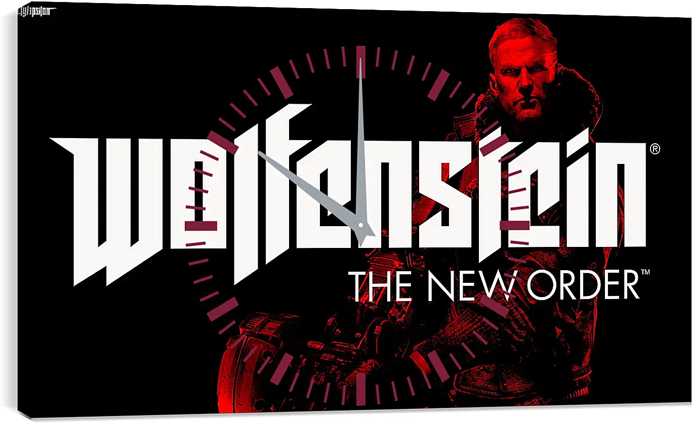 Часы картина - Wolfenstein: The New Order
