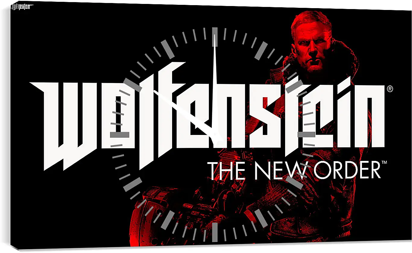 Часы картина - Wolfenstein: The New Order
